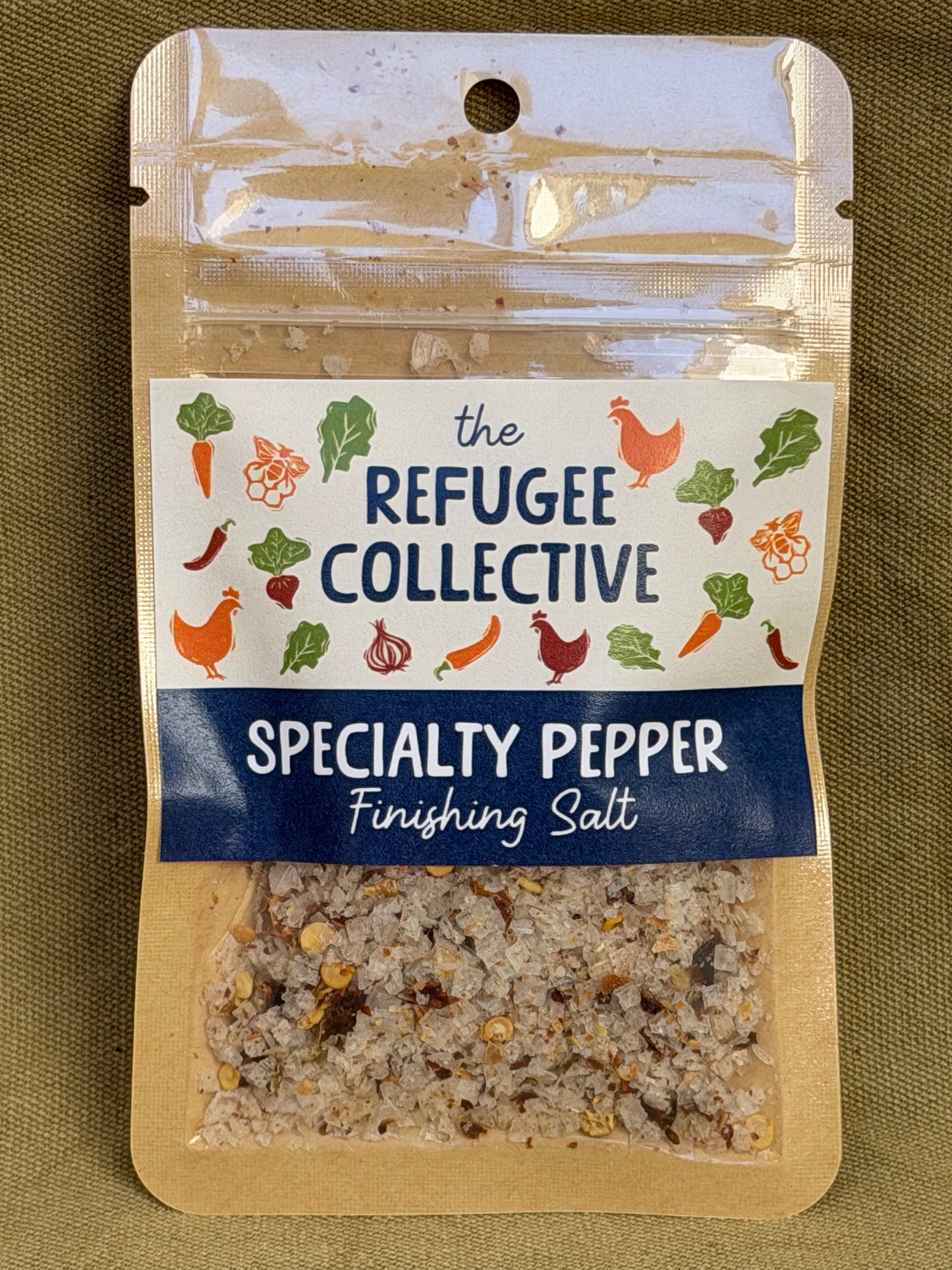 Specialty Hot Pepper Finishing Salt