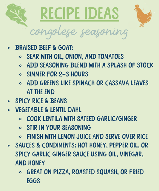 Congolese Seasoning Blend