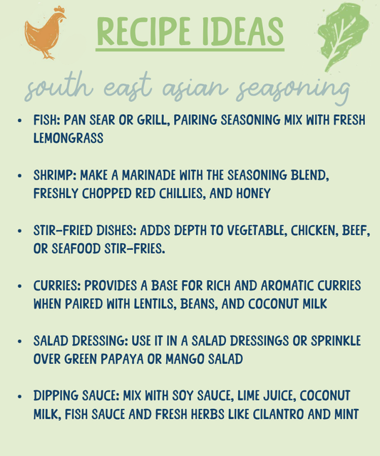 South East Asian Seasoning Blend